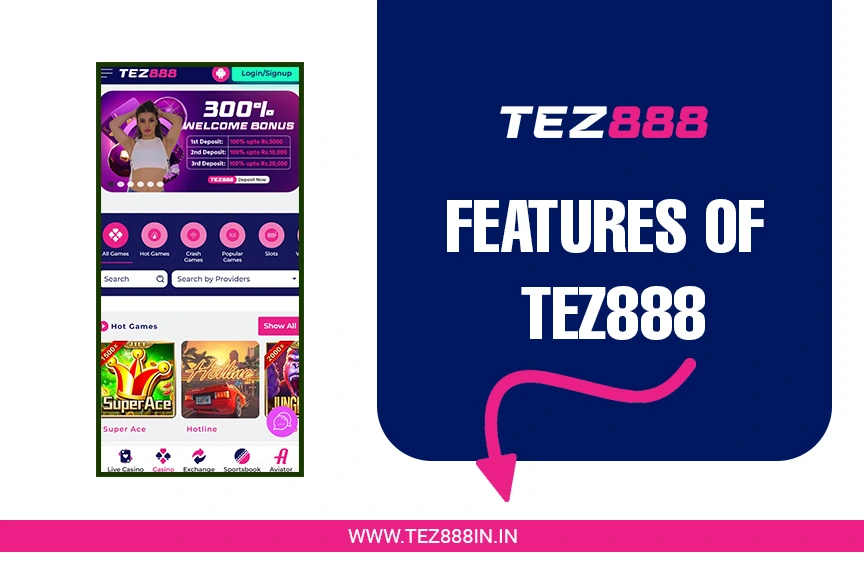 Features of Tez888